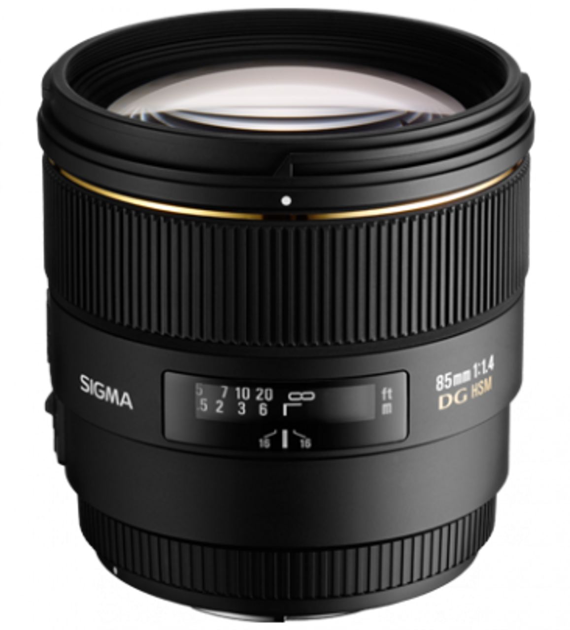 Sigma 85mm f/1.4 EX DG HSM Lens for Nikon AF Cameras - USA Warranty