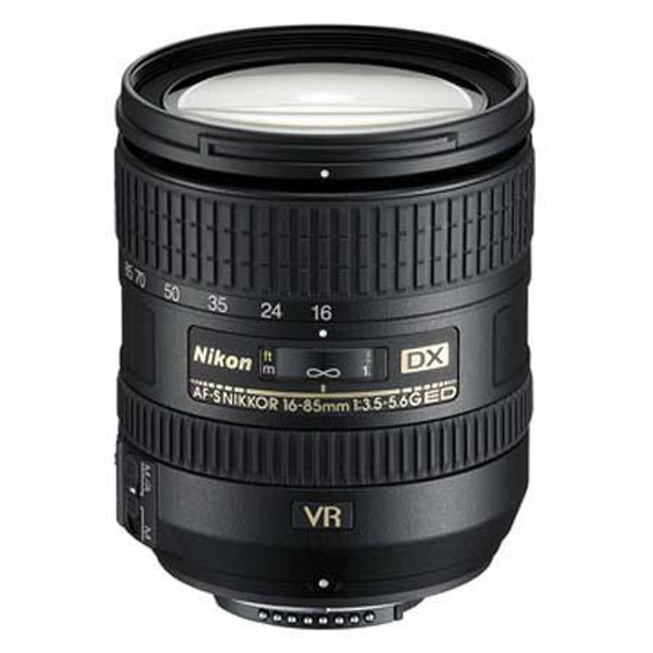 Nikon 16-85mm f/3.5-5.6G AF-S DX ED (VR) Vibration Reduction Zoom Lens -  U.S.A. Warranty