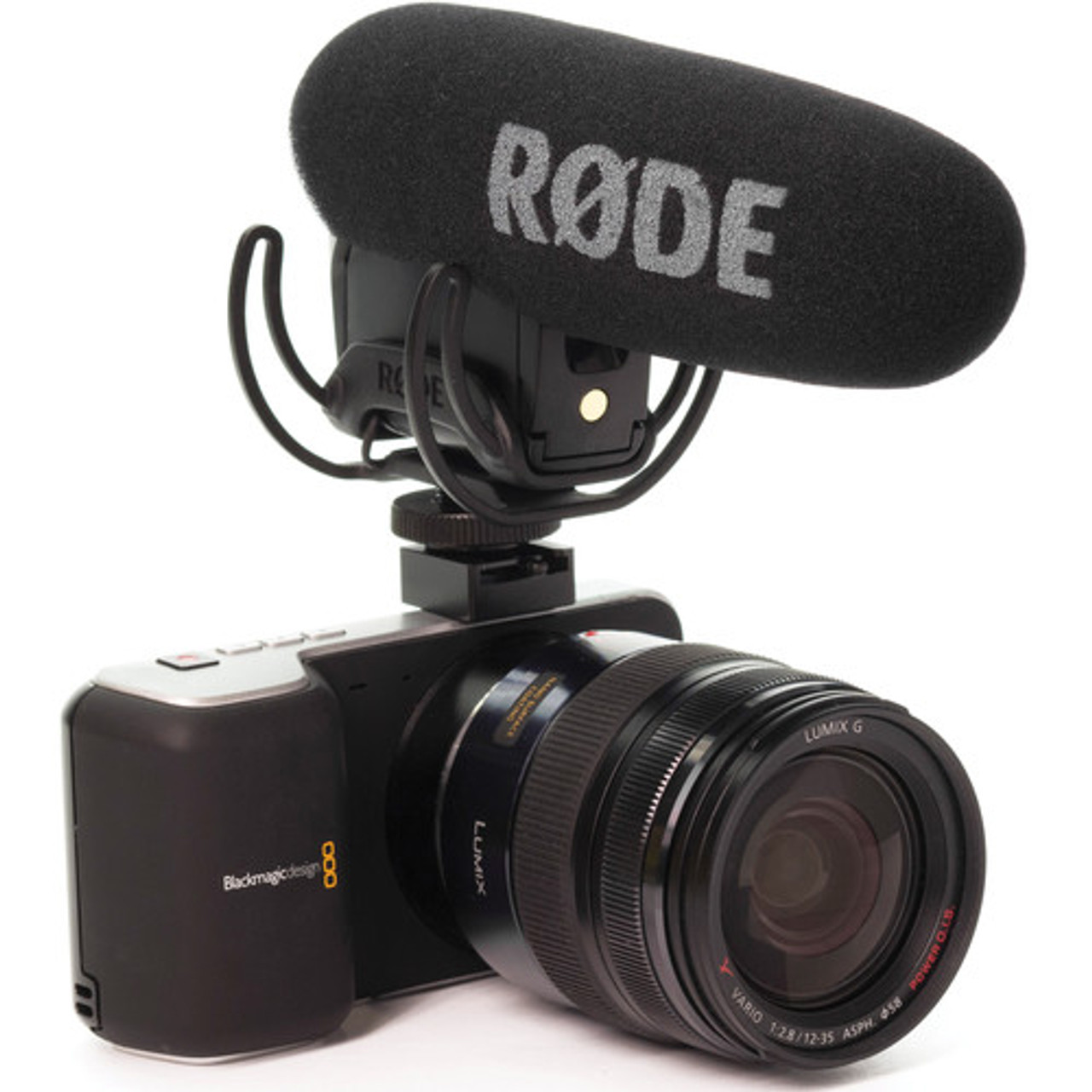 Rode VideoMic Pro with Rycote Lyre Shockmount