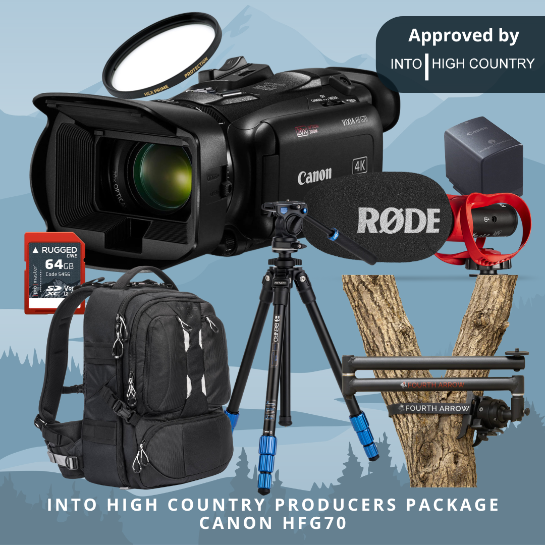 Into High Country Producers Package | Canon HFG70 Camcorder