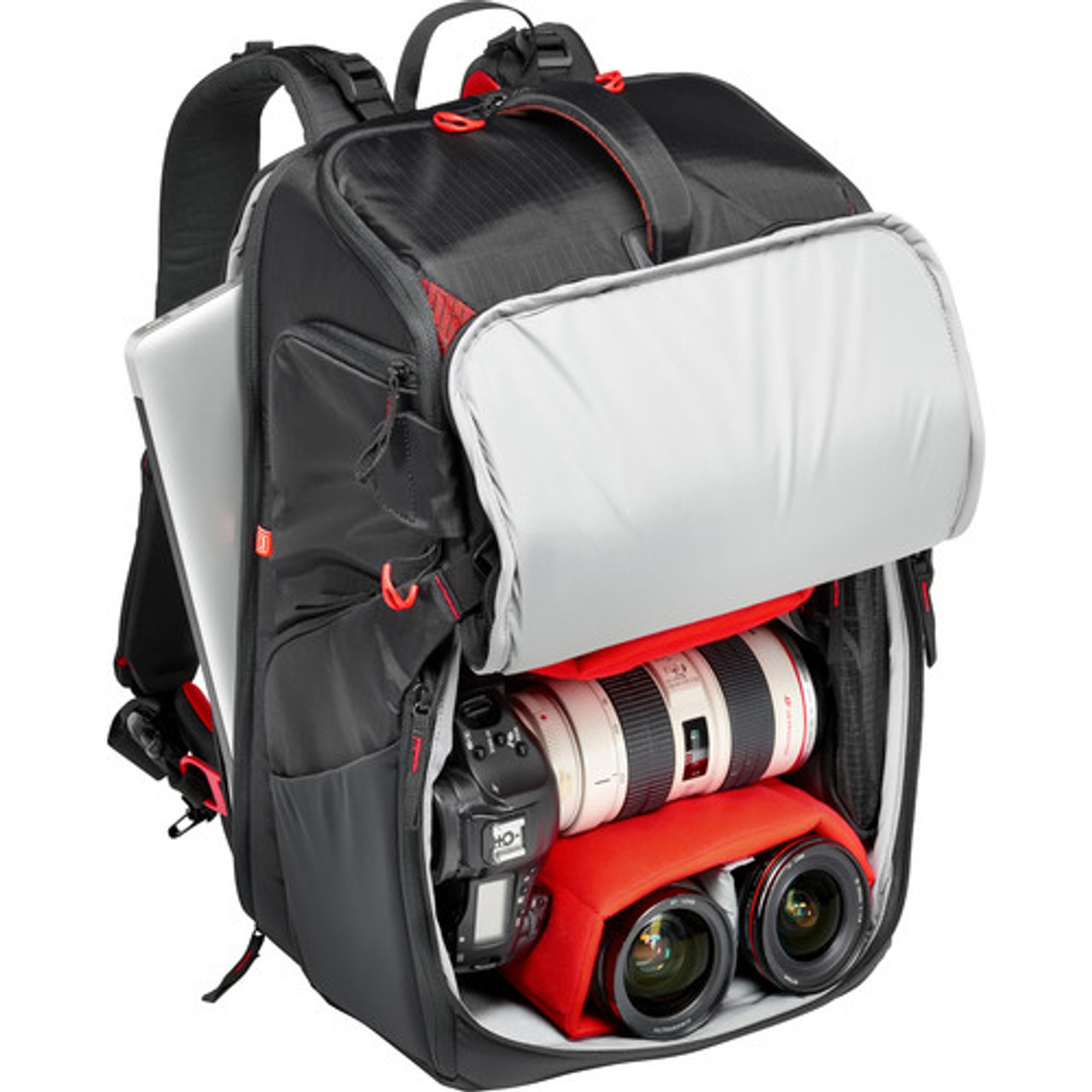 switch like that panic Manfrotto Pro-Light 3N1-36 Camera Backpack (Black) | Bedfords.com