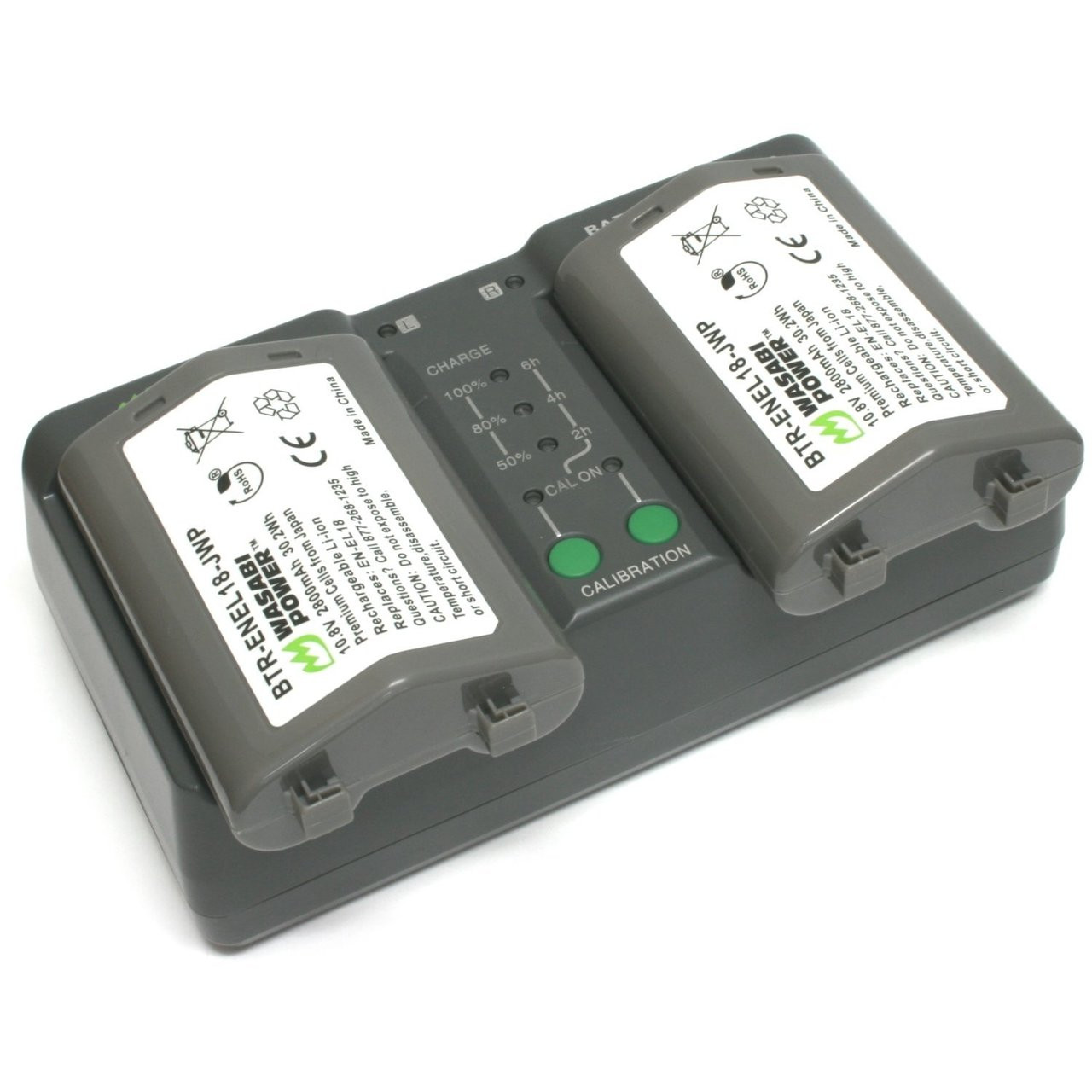 Wasabi Power Dual Battery Charger for Nikon | Bedfords.com