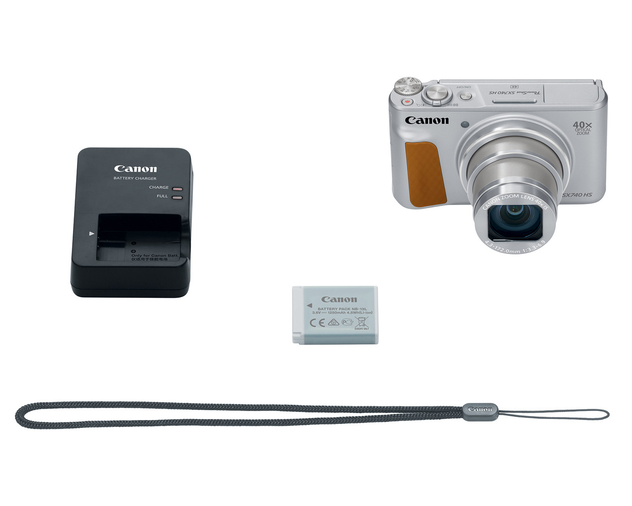 Canon PowerShot SX740 HS Digital Camera (Silver) | Bedfords.com