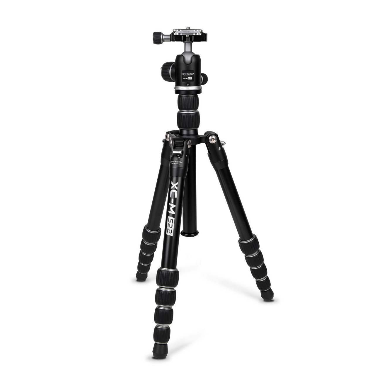Promaster XC-M 522 Professional Aluminum Tripod Kit with Head - Silver