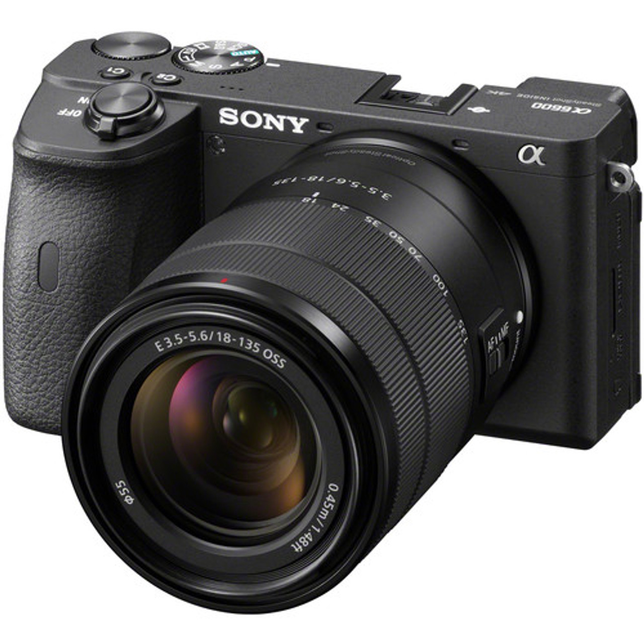 Sony Alpha a6600 Mirrorless Digital Camera with 18-135mm Lens 