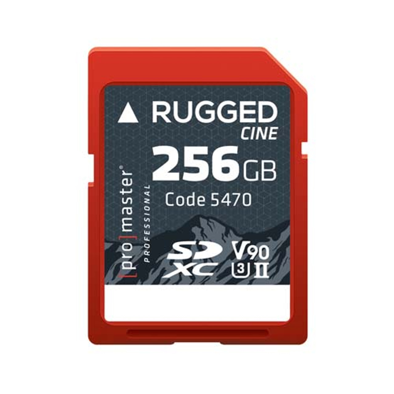 Promaster Rugged SD 256gb UHS-II Cine Memory Card