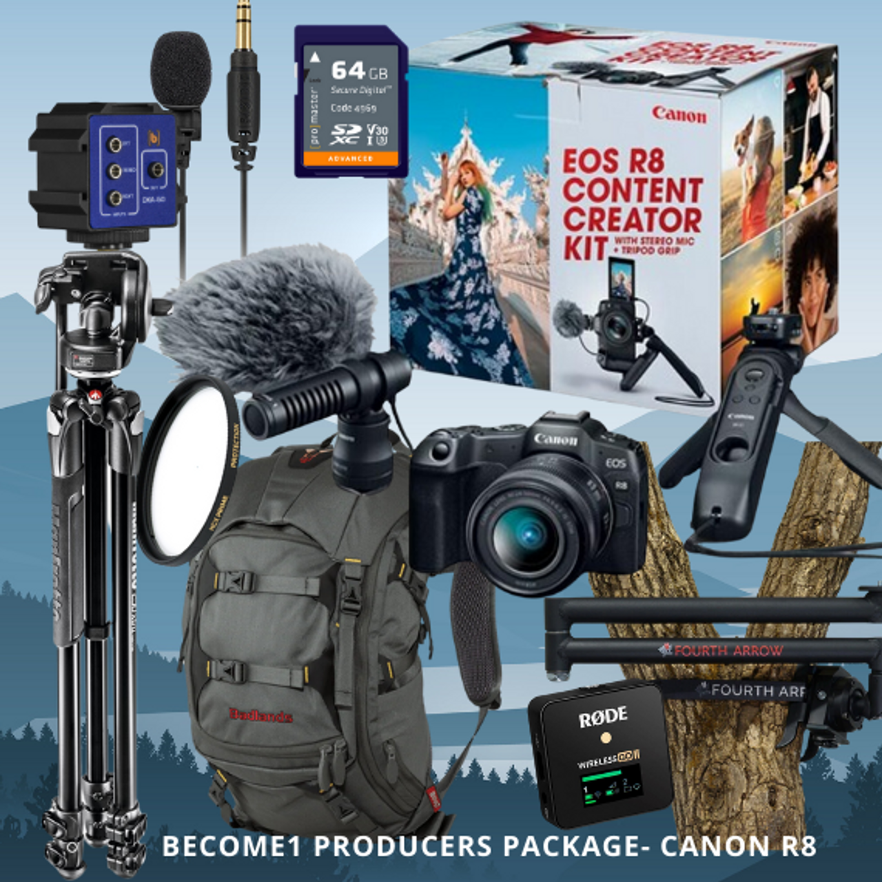 EOS R8 Content Creator Kit