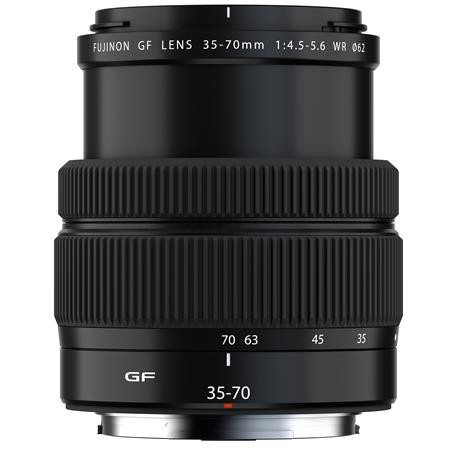 Fujifilm GF 35-70mm f/4.5-5.6 WR Lens, Black | Bedfords.com