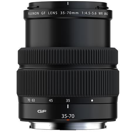 Fujifilm GF 35-70mm f/4.5-5.6 WR Lens, Black | Bedfords.com
