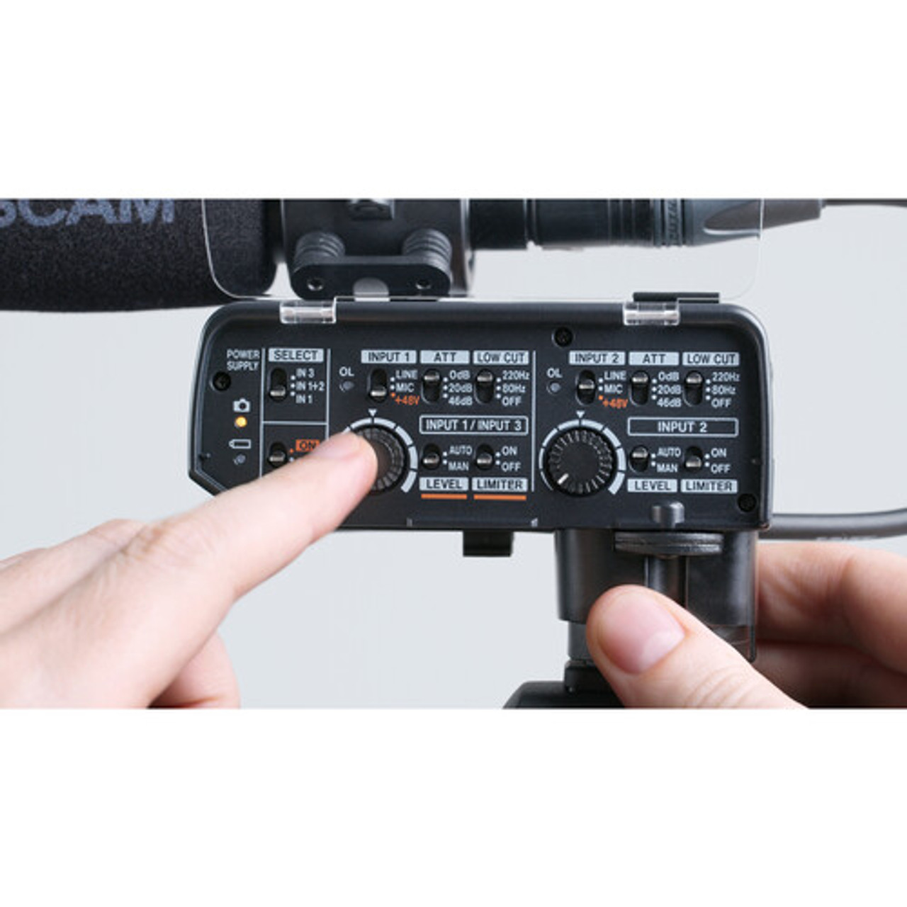 Tascam CA-XLR2d-C XLR Microphone Adapter Kit for Canon Cameras