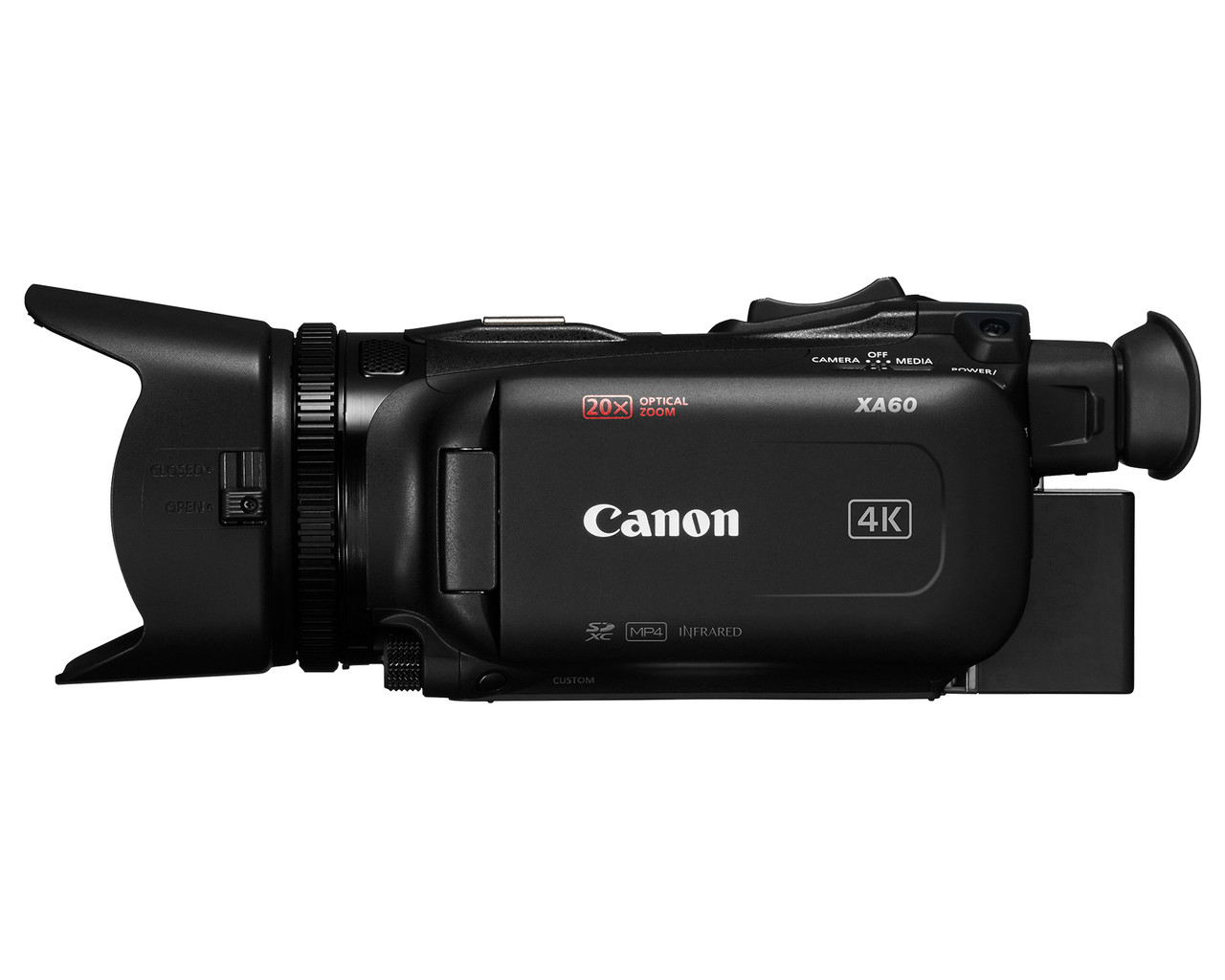 Canon XA60 Professional UHD 4K Camcorder (13803350104) | Bedfords.com