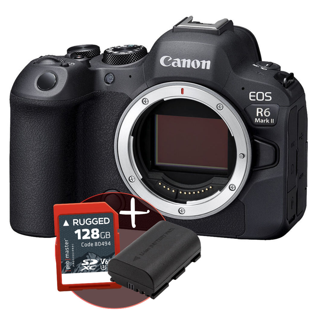 Canon EOS R6 Mark II Mirrorless Digital Camera (Body Only)