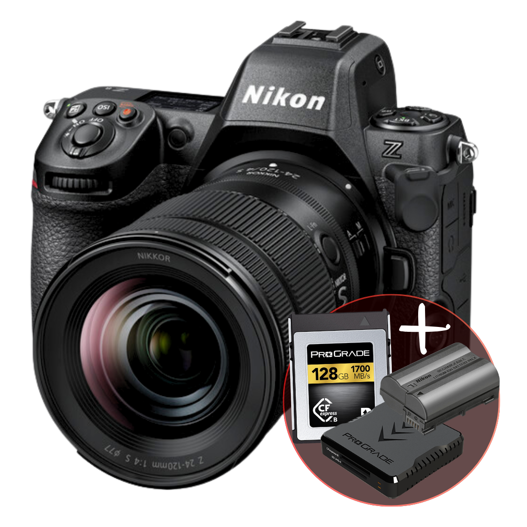 Nikon Z8 Mirrorless Camera with 24-120mm f/4 Lens