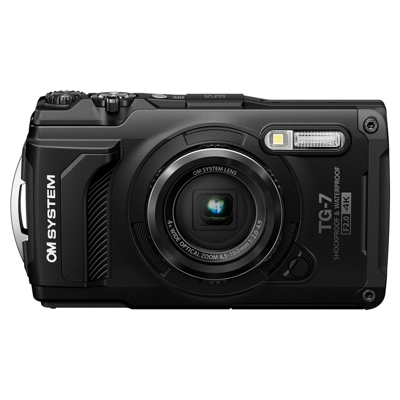 OM SYSTEM Tough TG-7 Digital Camera, Black (50332195394) | Bedfords.com