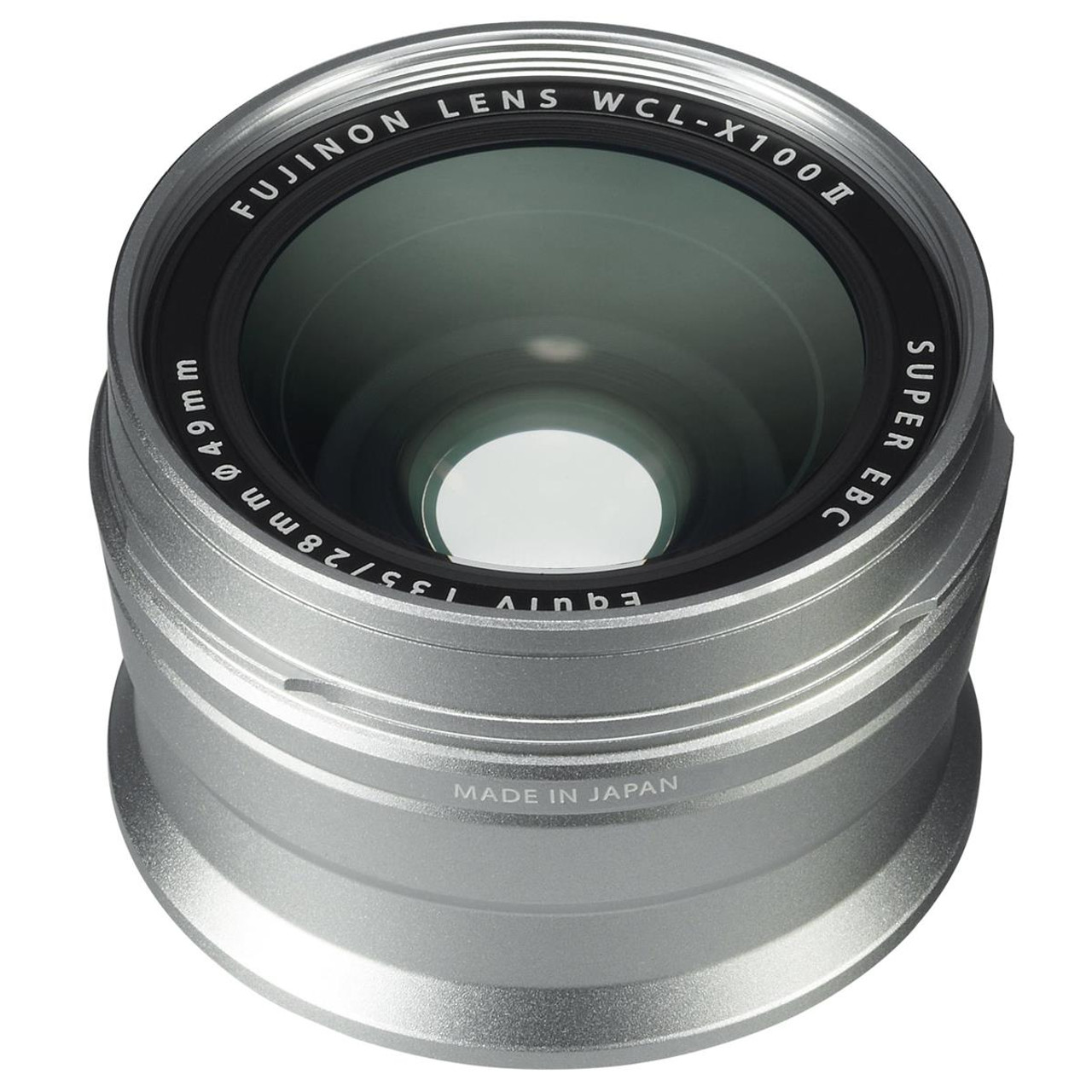 Fujifilm X100 Wide Conversion Lens WCL-X100 II, Silver (74101031263) |  Bedfords.com