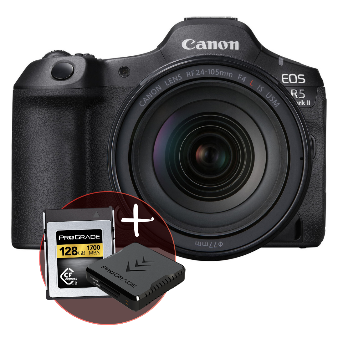 Canon EOS R5 Mark II with 24-105mm F4 USM Lens