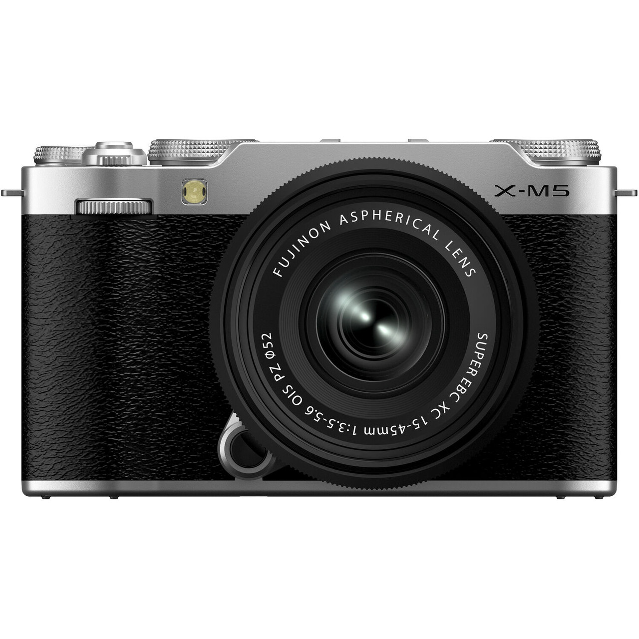 FUJIFILM X-M5 with XC 15-45mm f/3.5-5.6 OIS PZ Lens (Silver)