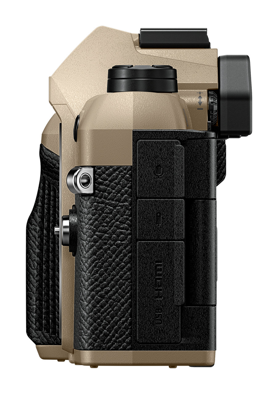 OM SYSTEM OM-5 Mark II Mirrorless Camera (Sand Beige) | Bedfords.com