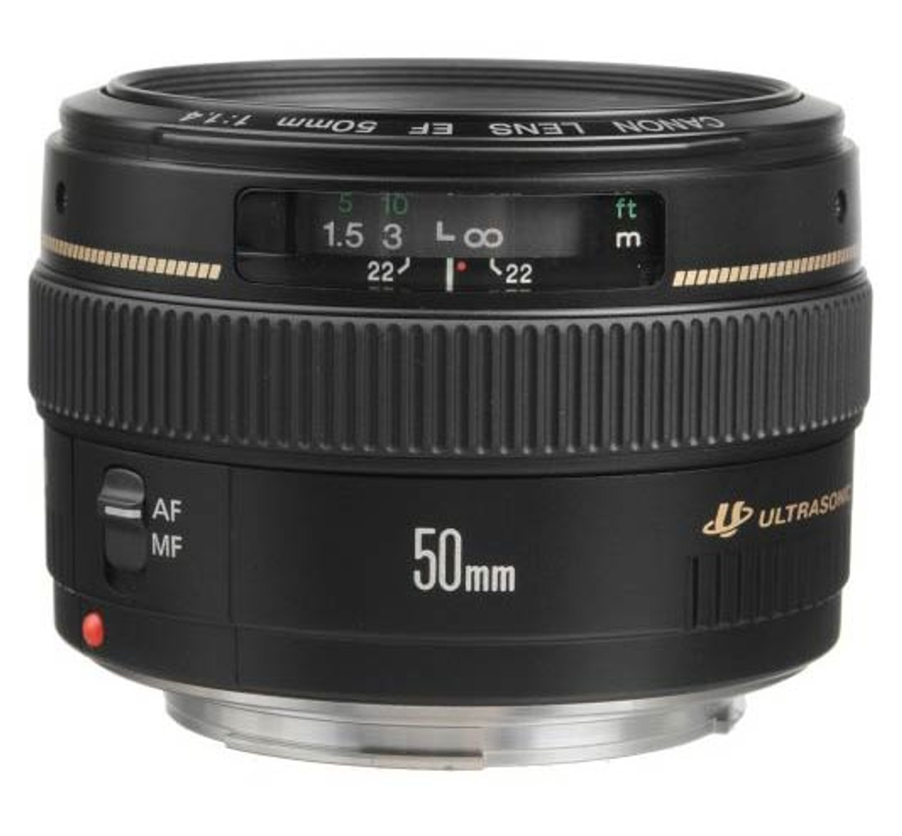 Canon EF 50mm f/1.4 USM Standard AutoFocus Lens