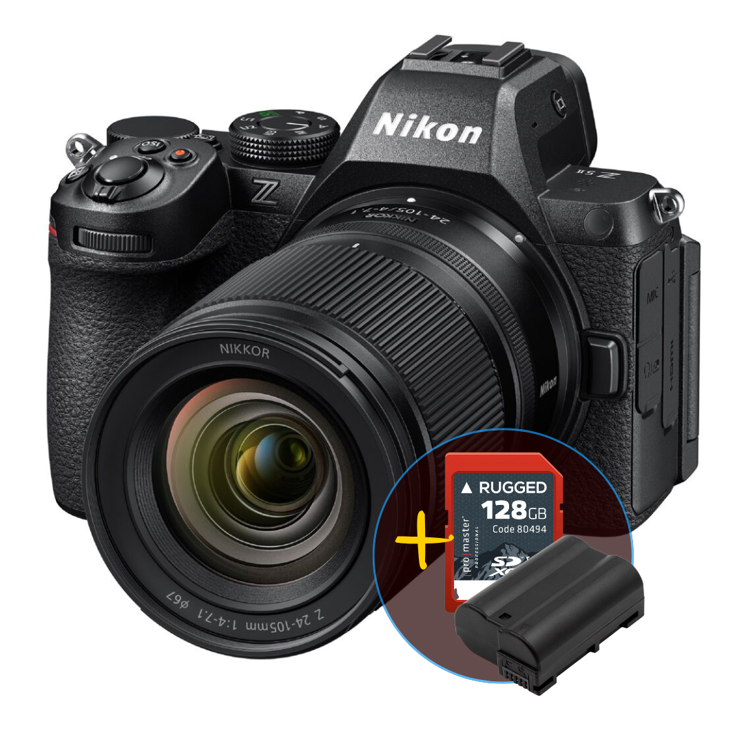 Nikon Z5 II Mirrorless Camera with Z 24-105mm f/4-7.1 Lens