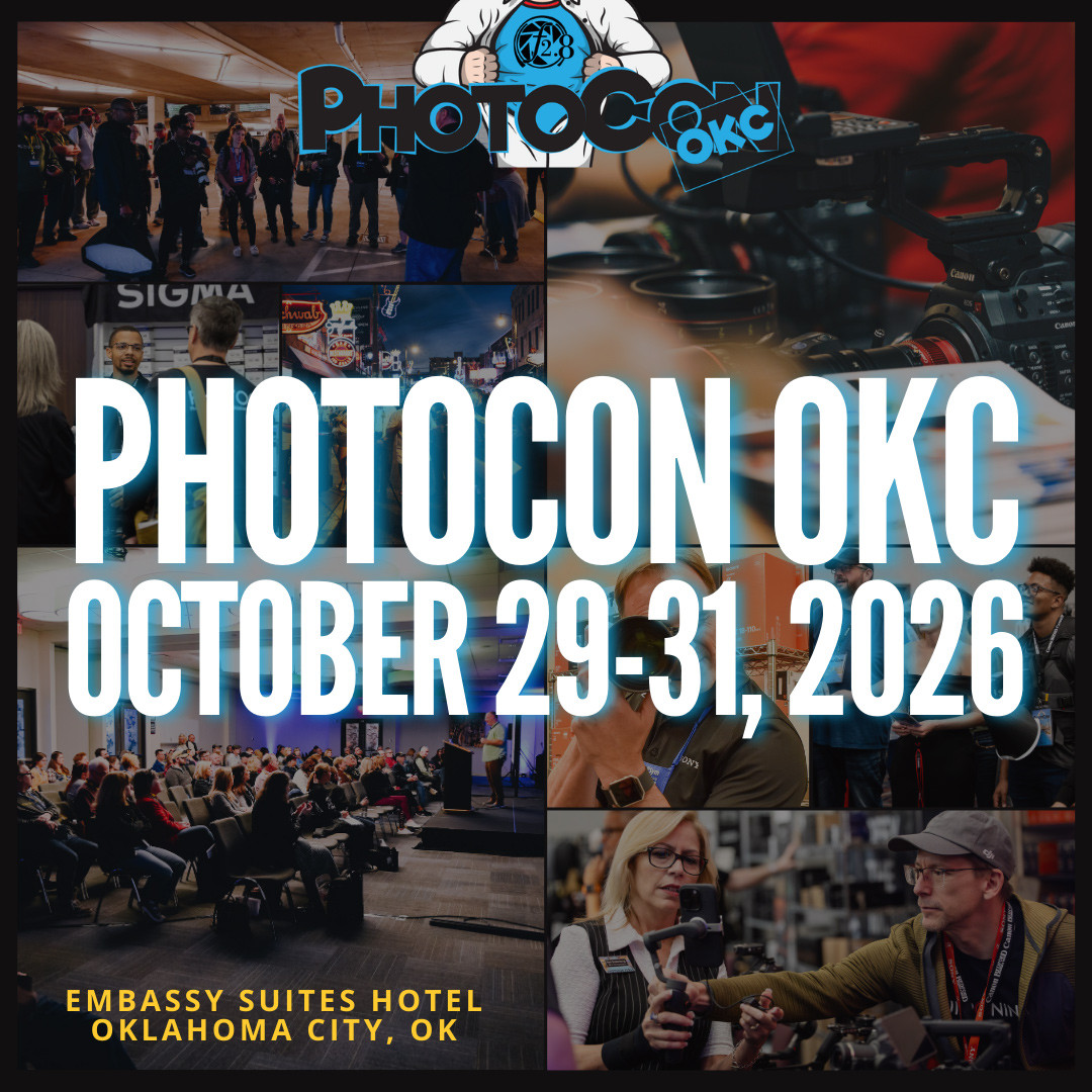 PhotoCon OKC 2026 | October 29-31, 2026