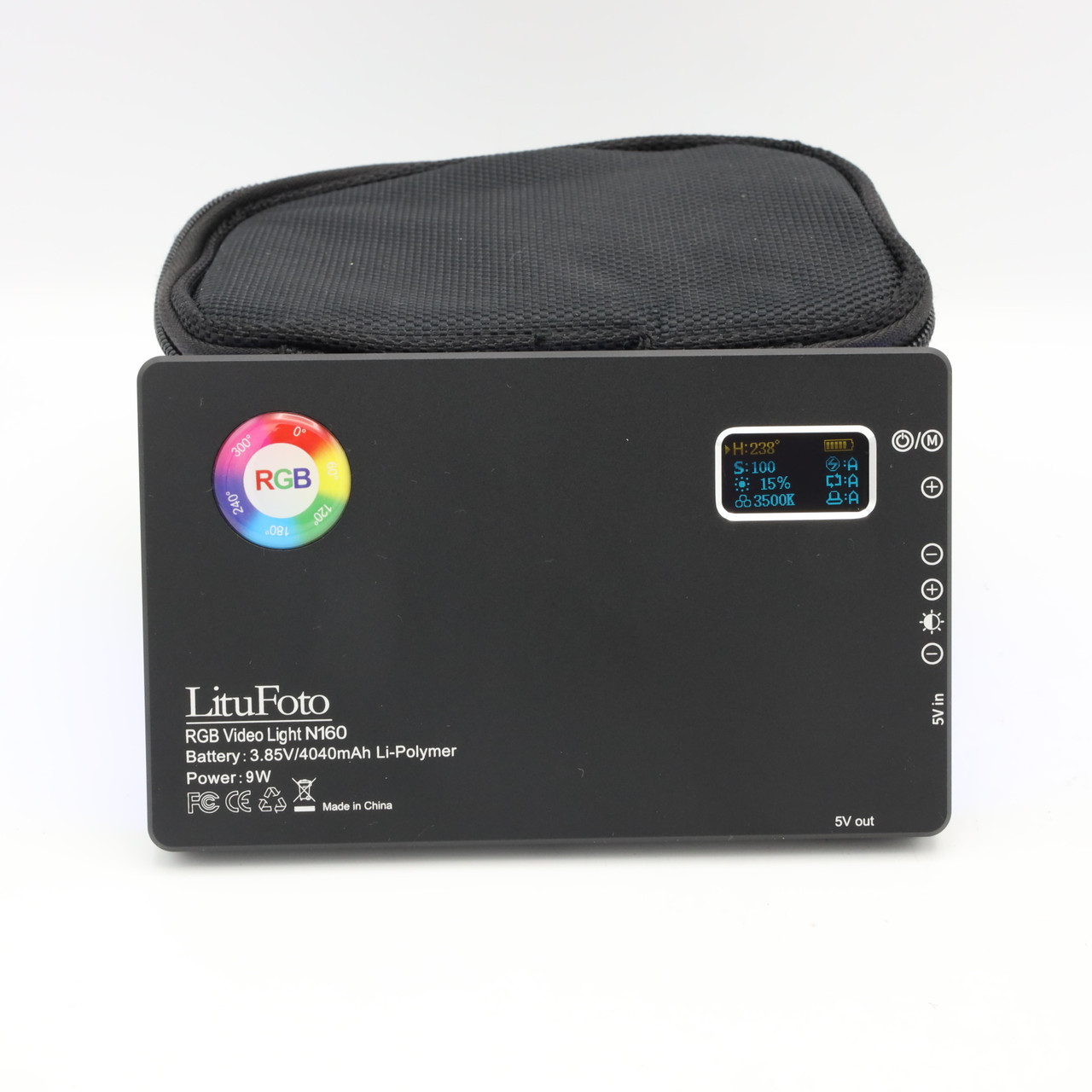 USED LITUFOTO N160 RGB LIGHT