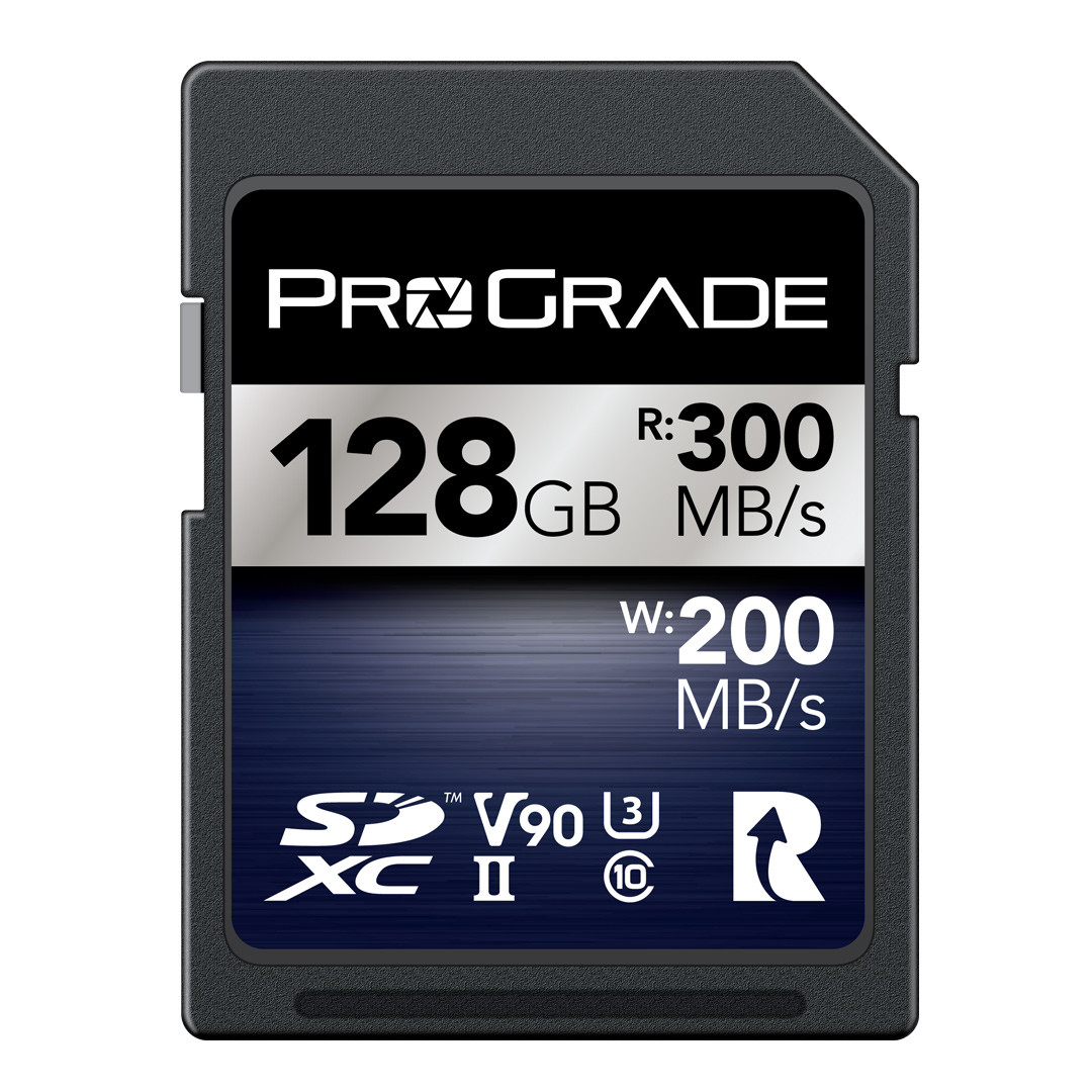 ProGrade Digital Iridium 128GB UHS-II V90 SDXC Memory Card