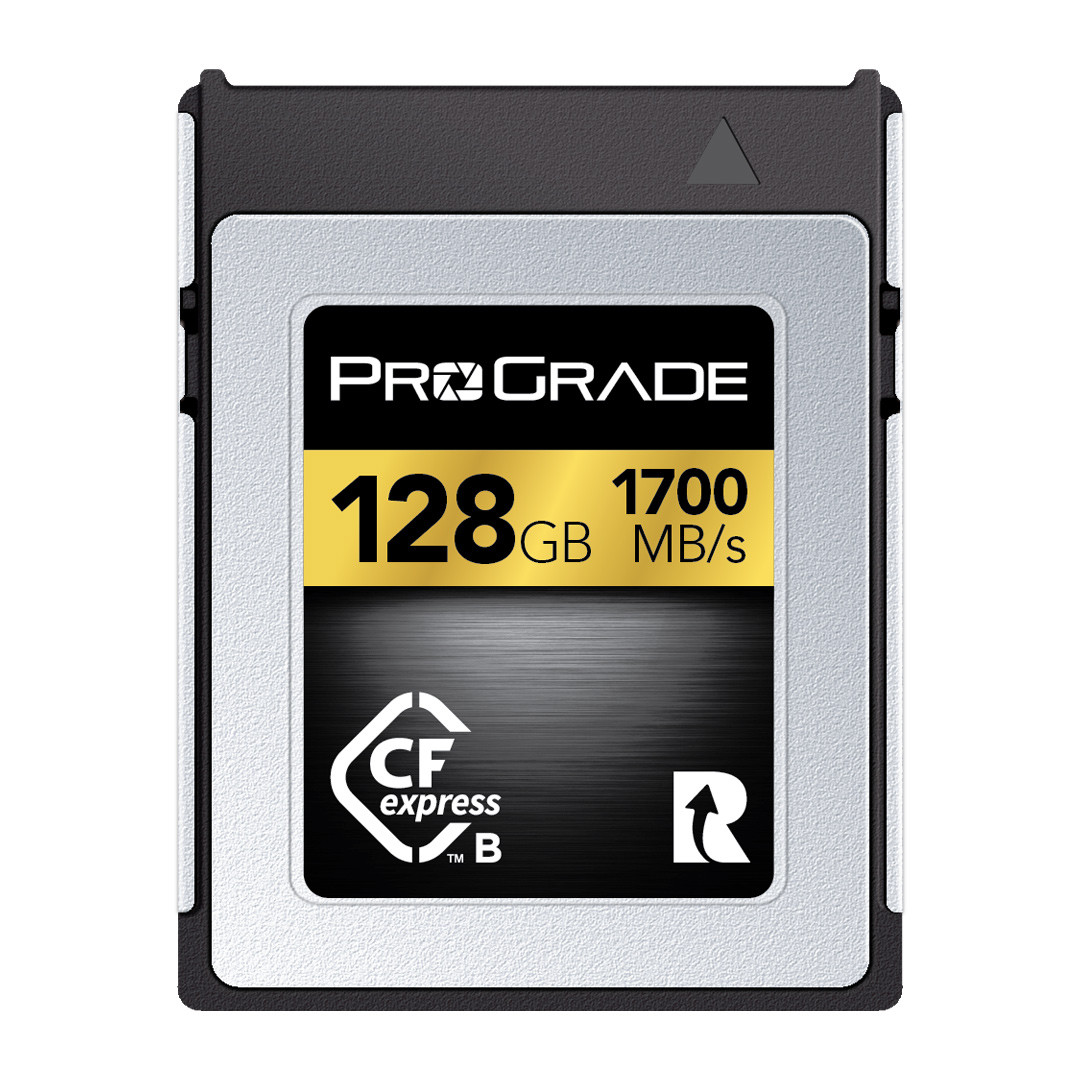 ProGrade Digital 128gb CFexpress™ 2.0 Type B Memory Card (Gold)