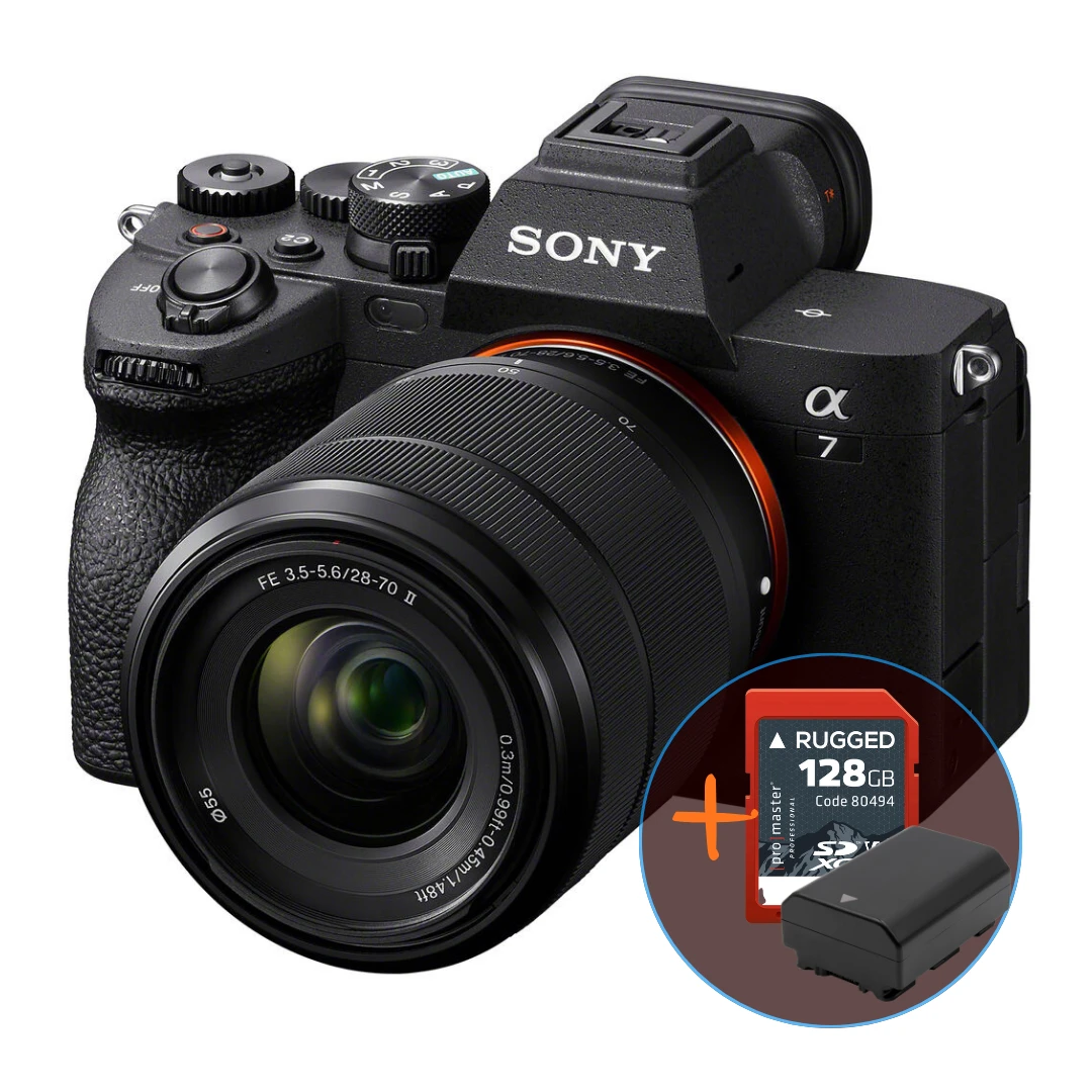 Sony Alpha a7 IV Mirrorless Camera with FE 28-70mm f/3.5-5.6 OSS II Lens