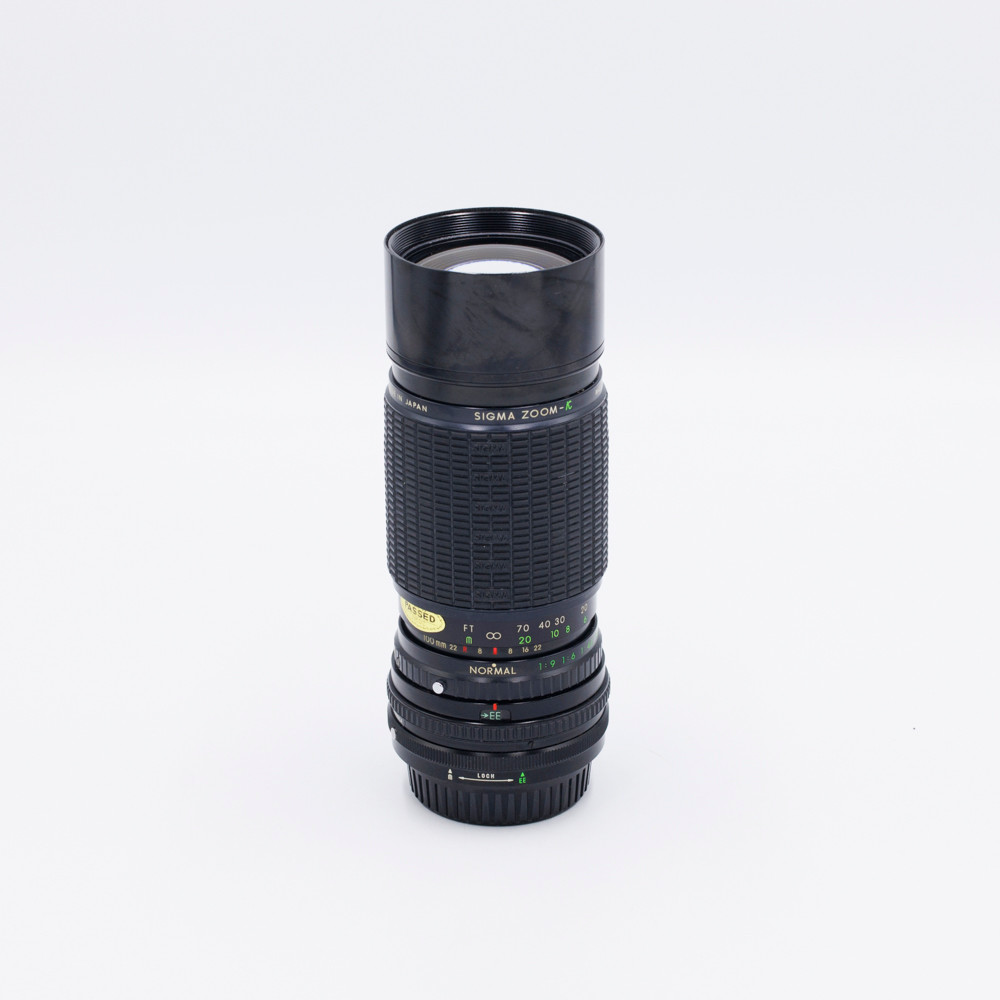 USED SIGMA 100-200 F4.5 /KONICA AR MOUNT