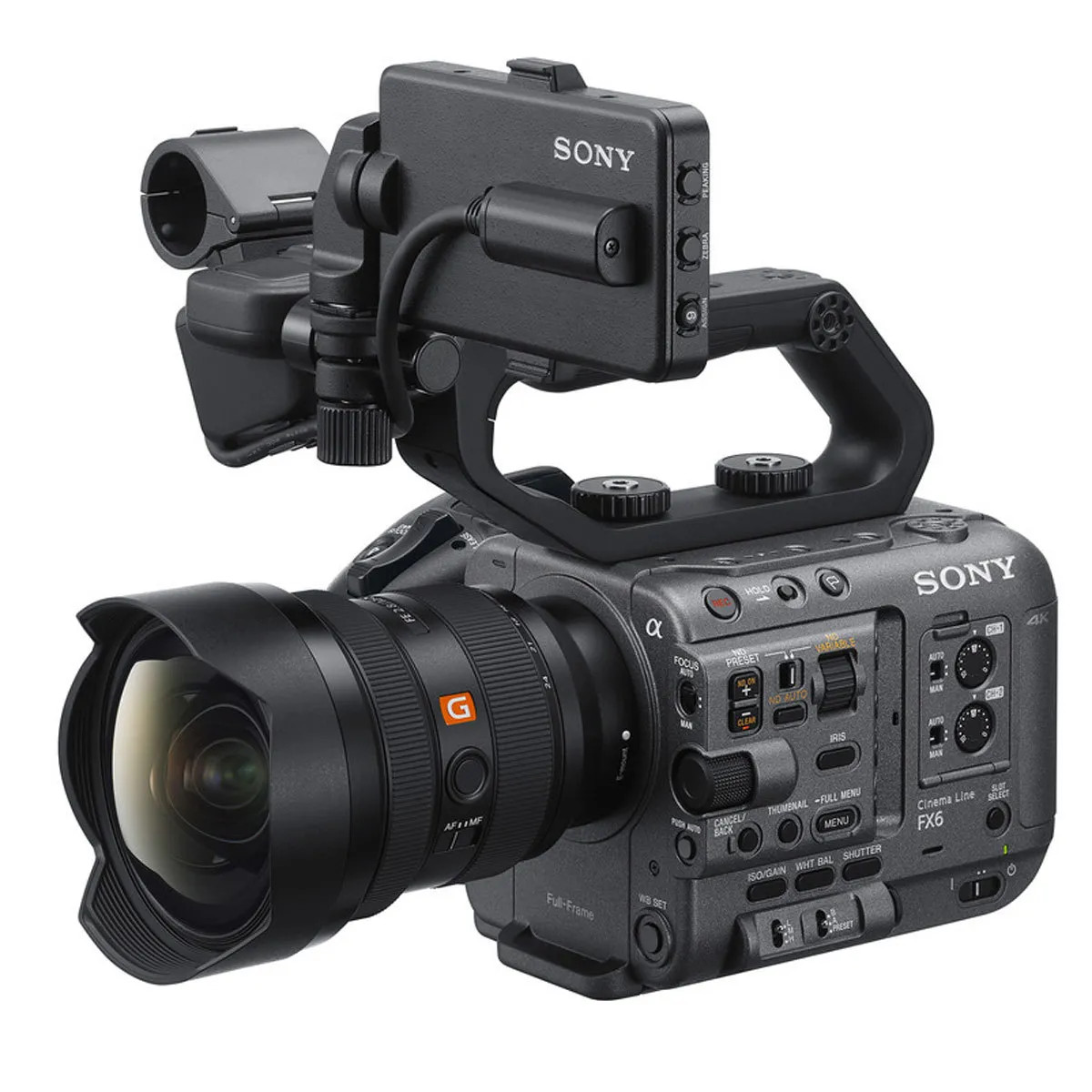 Sony FX6 Cinema Camera with FE 24-105mm f/4 G Lens
