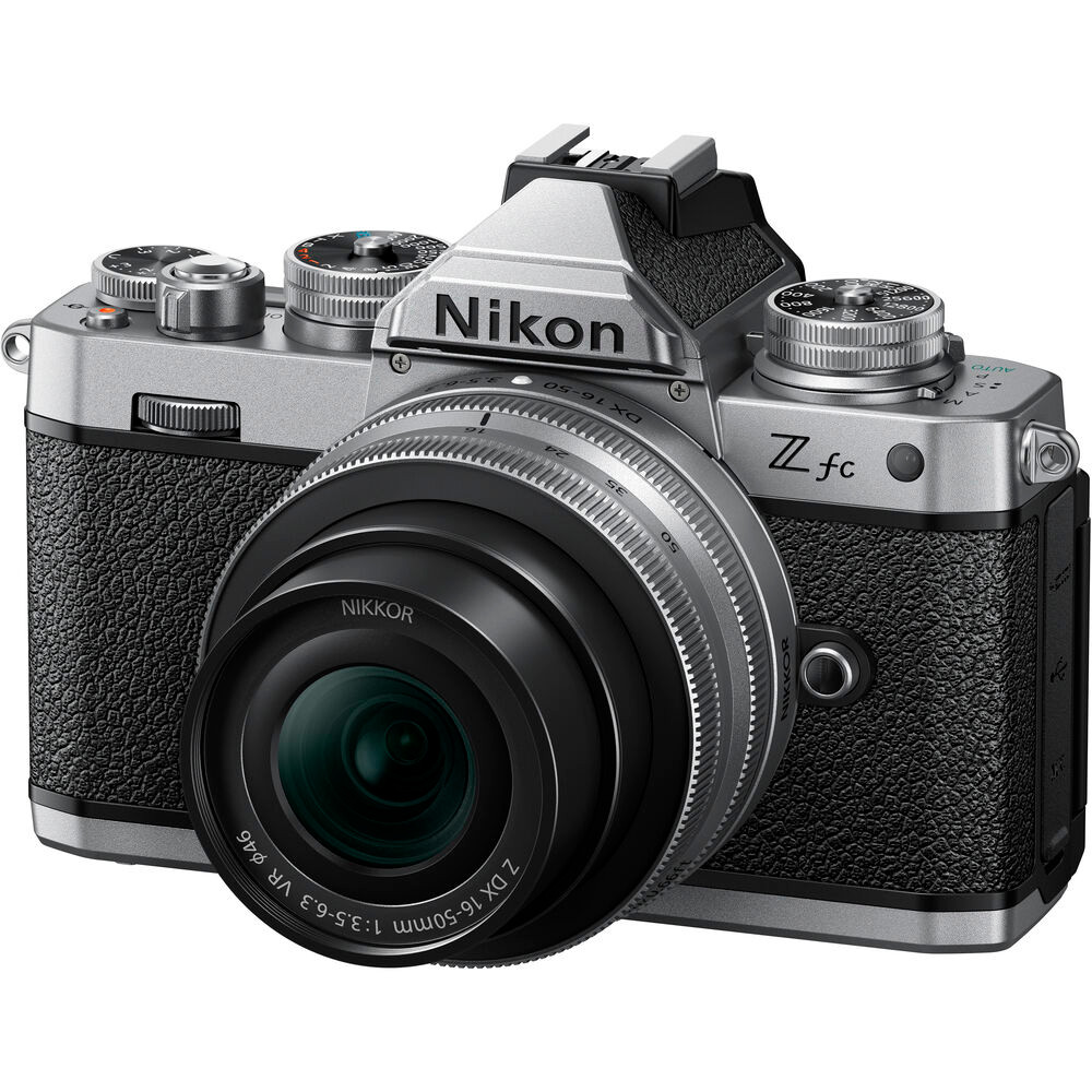 Nikon Z fc Mirrorless Camera with 16-50mm Lens (Silver)