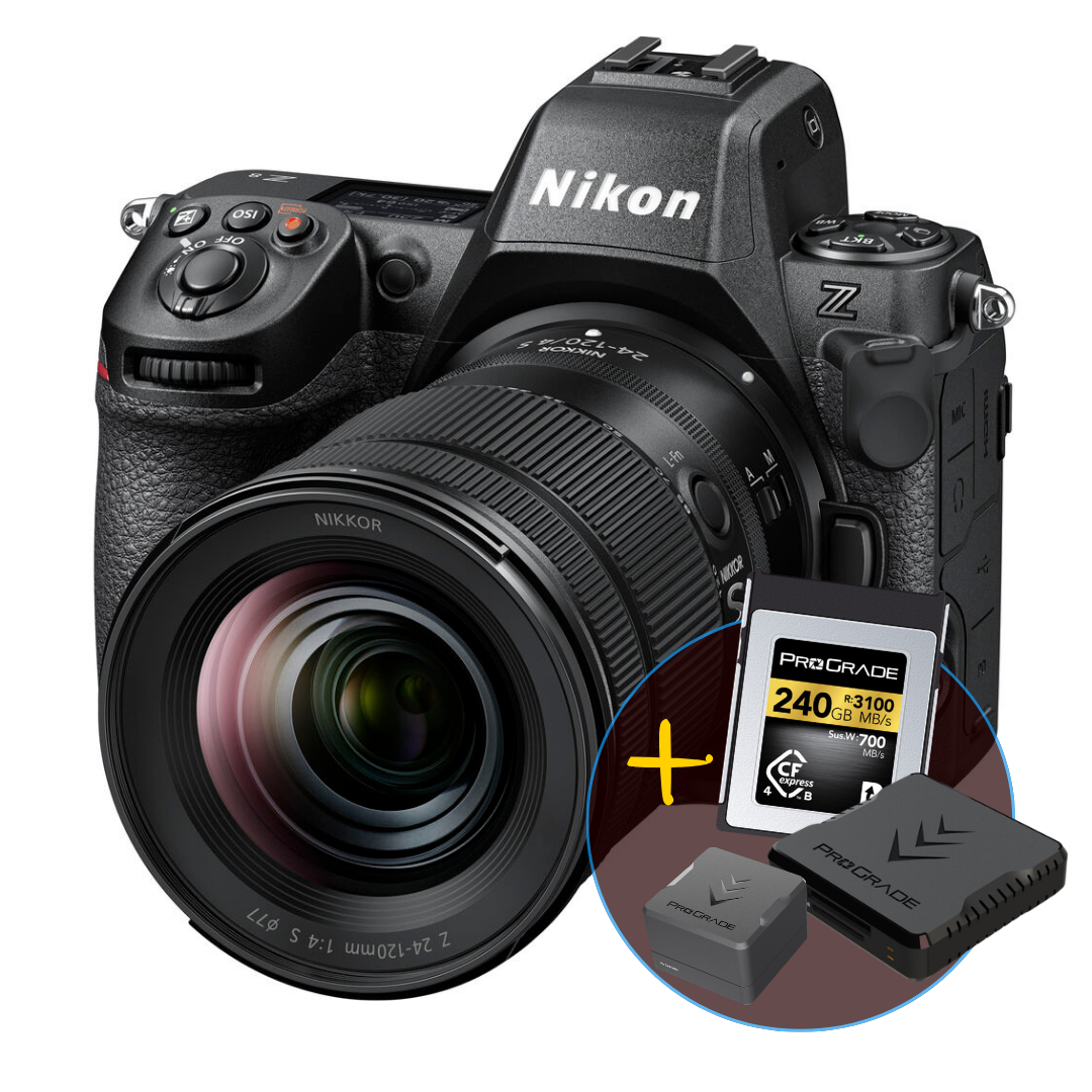 Nikon Z8 Mirrorless Camera with 24-120mm f/4 Lens