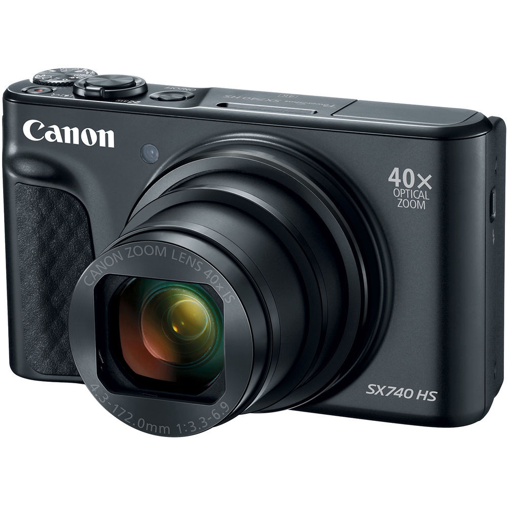 ヘナ【新品・未使用】Canon POWERSHOT SX740 HS黒 Canon PowerShot SX740 HS Digital Camera (Black) - Bedford Camera