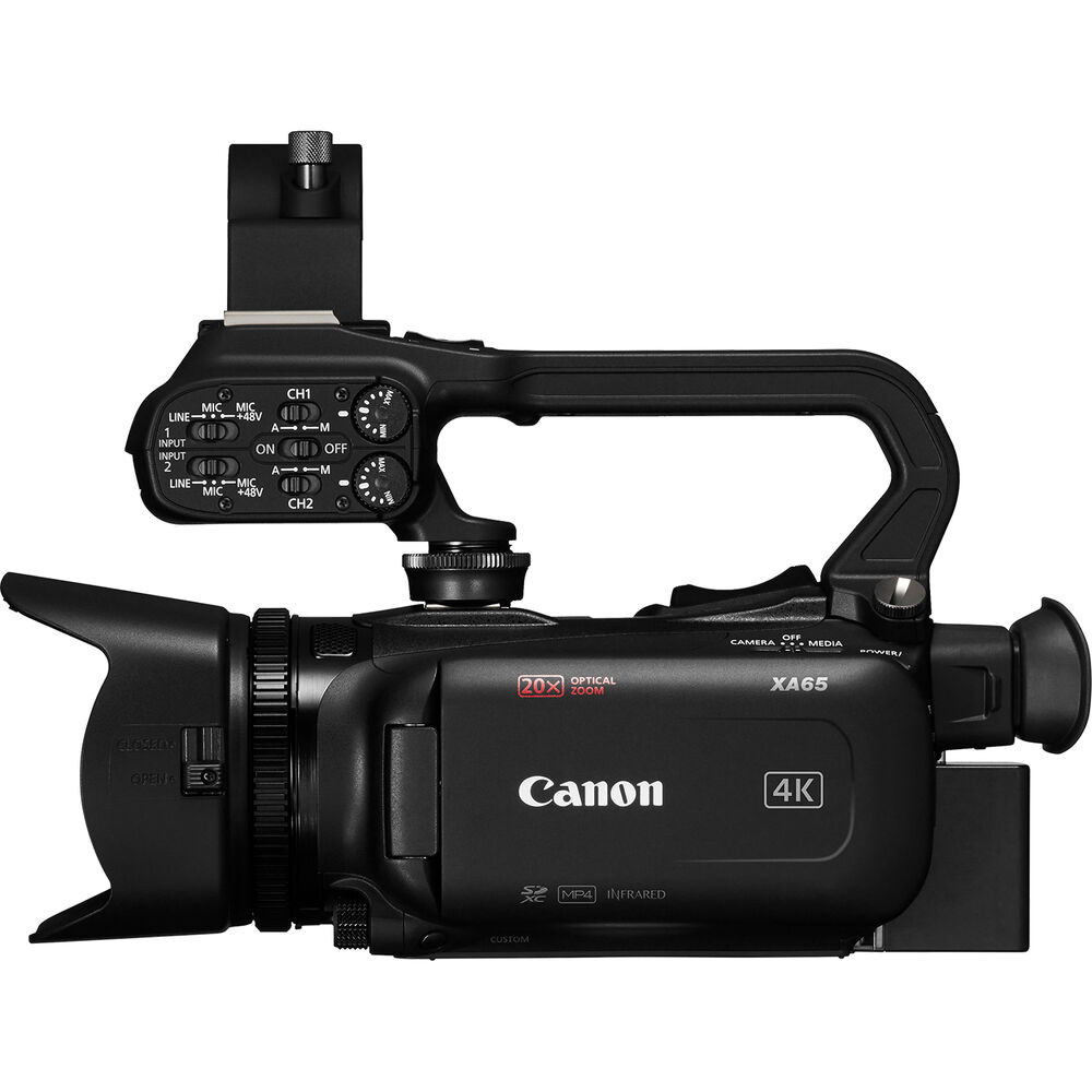 Canon XA65 Professional UHD 4K Camcorder - Bedford Camera & Video
