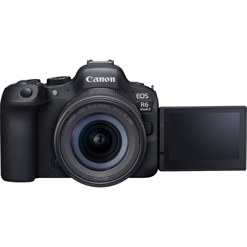 Canon EOS R6 Mark II Mirrorless Digital Camera with 24-105mm f/4