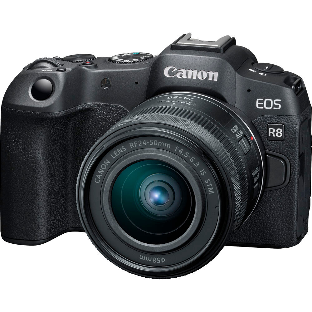 Canon EOS R8 Mirrorless Camera with RF 24-50mm f/4.5-6.3 IS STM