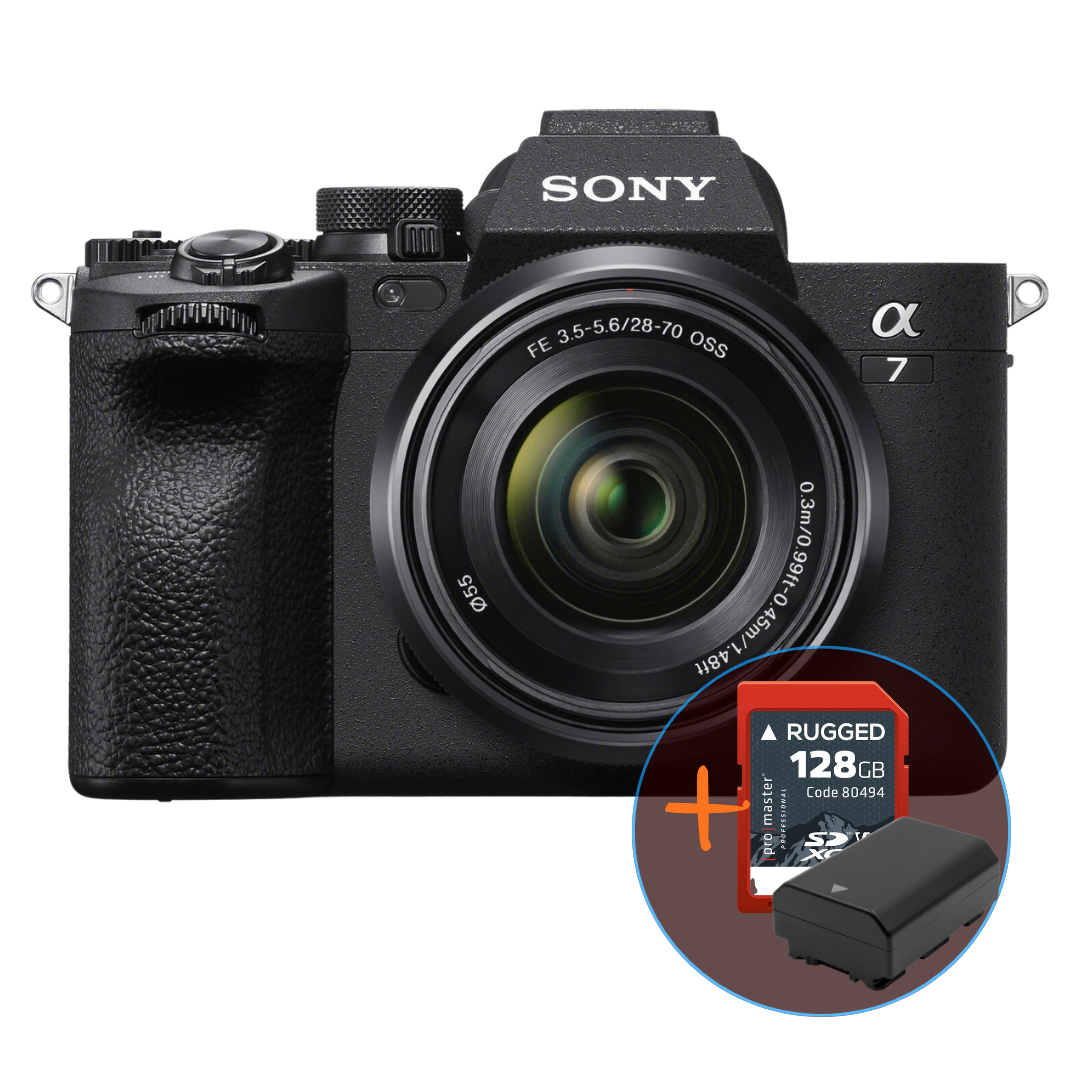 Sony Alpha A7 IV Mirrorless Digital Camera with 28-70mm Lens