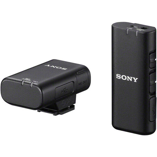 SONY ECM-W2BT ワイヤレスマイクロフォン Sony ECM-W2BT Digital Bluetooth Wireless Microphone System
