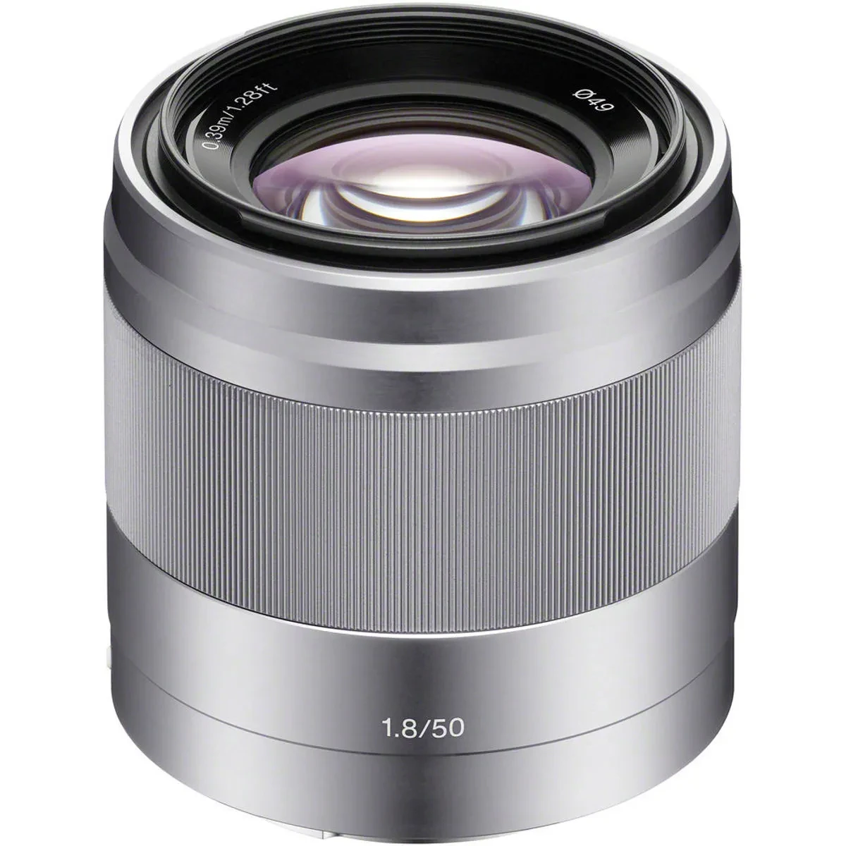 Sony SEL 50mm f/1.8 OSS Lens (Silver)