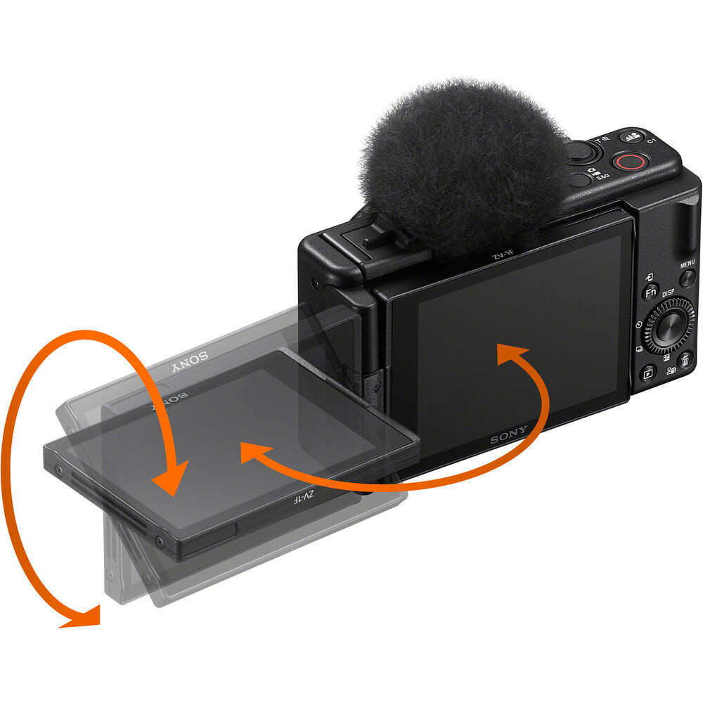 Sony ZV-1F Vlog Camera (Black) - Bedford Camera & Video