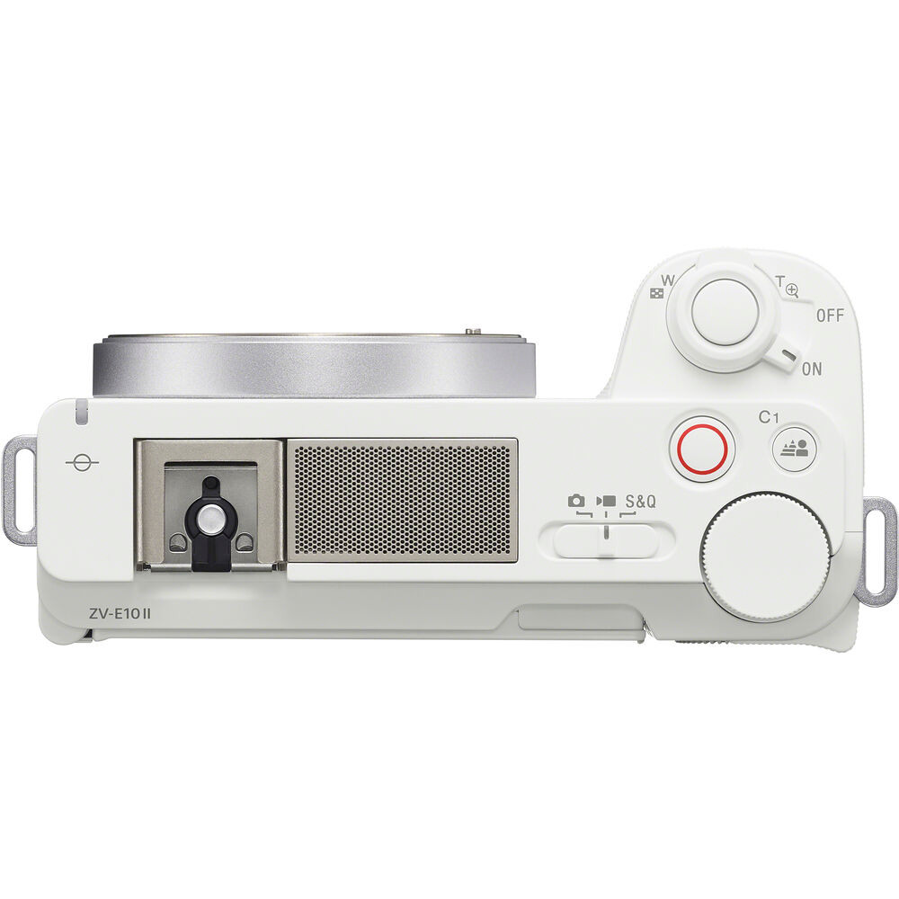 Sony ZV-E10 II Mirrorless Camera (White) - Bedford Camera & Video