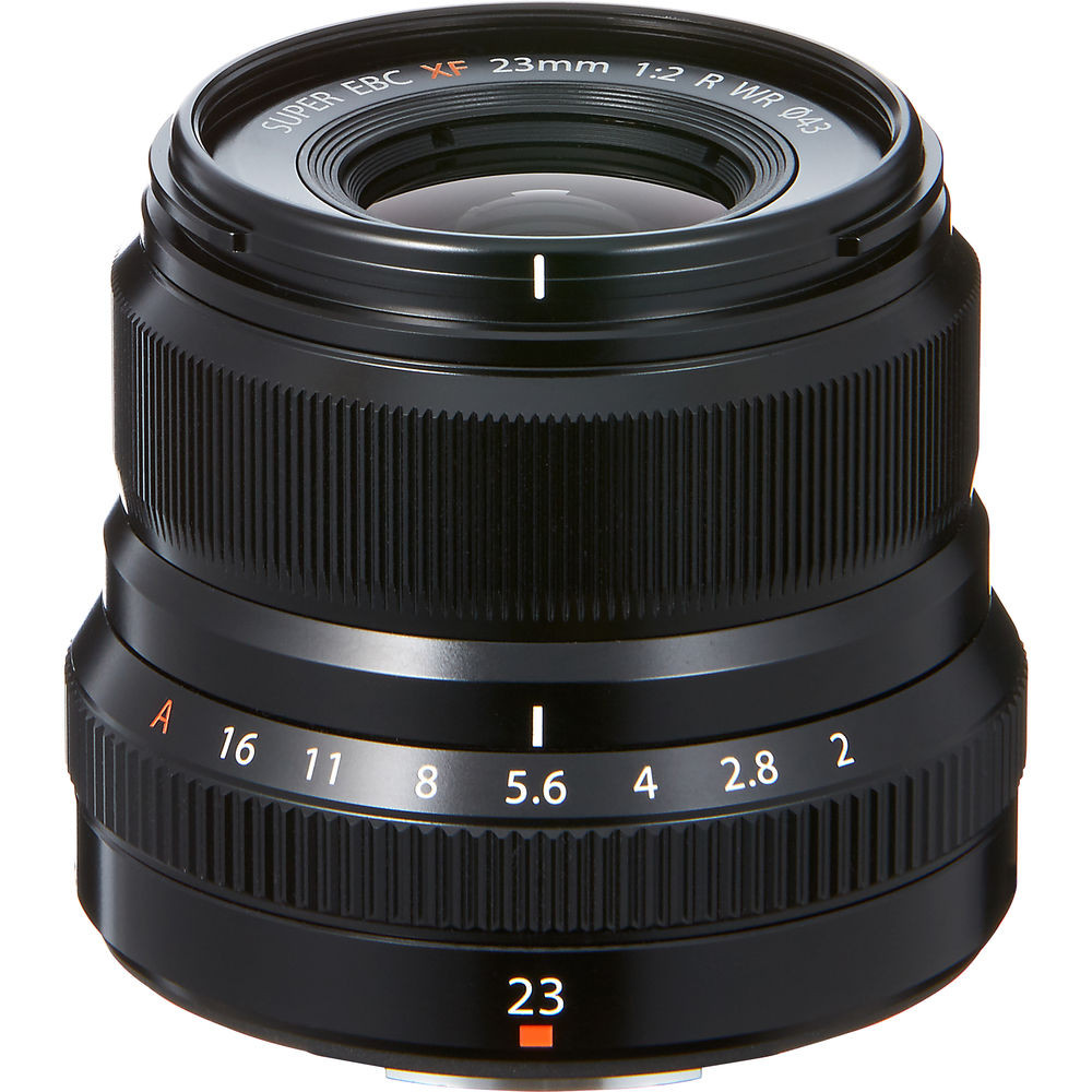 Fujifilm XF 23mm F2 R WR Lens (Black) - Bedford Camera & Video