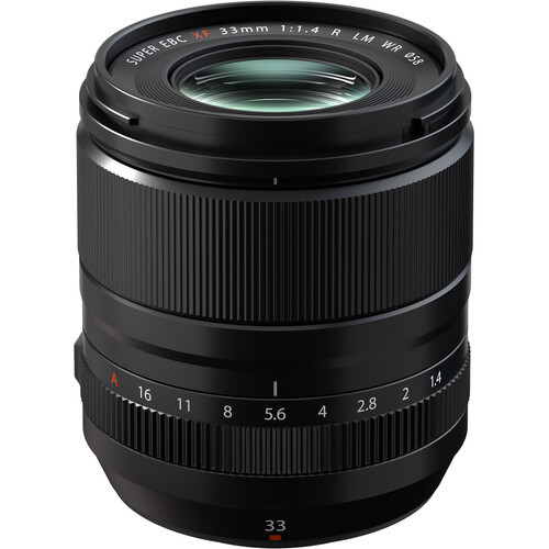 FUJIFILM XF 33mm F1.4 R LM WR レンズ Fujifilm XF 33mm f1.4 R LM WR Lens - Bedford Camera & Video