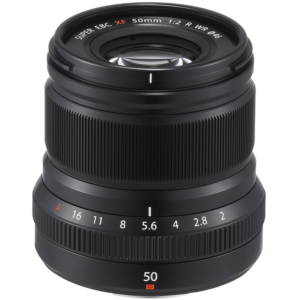 Fujifilm XF 50 F2 R WR Lens (Black)