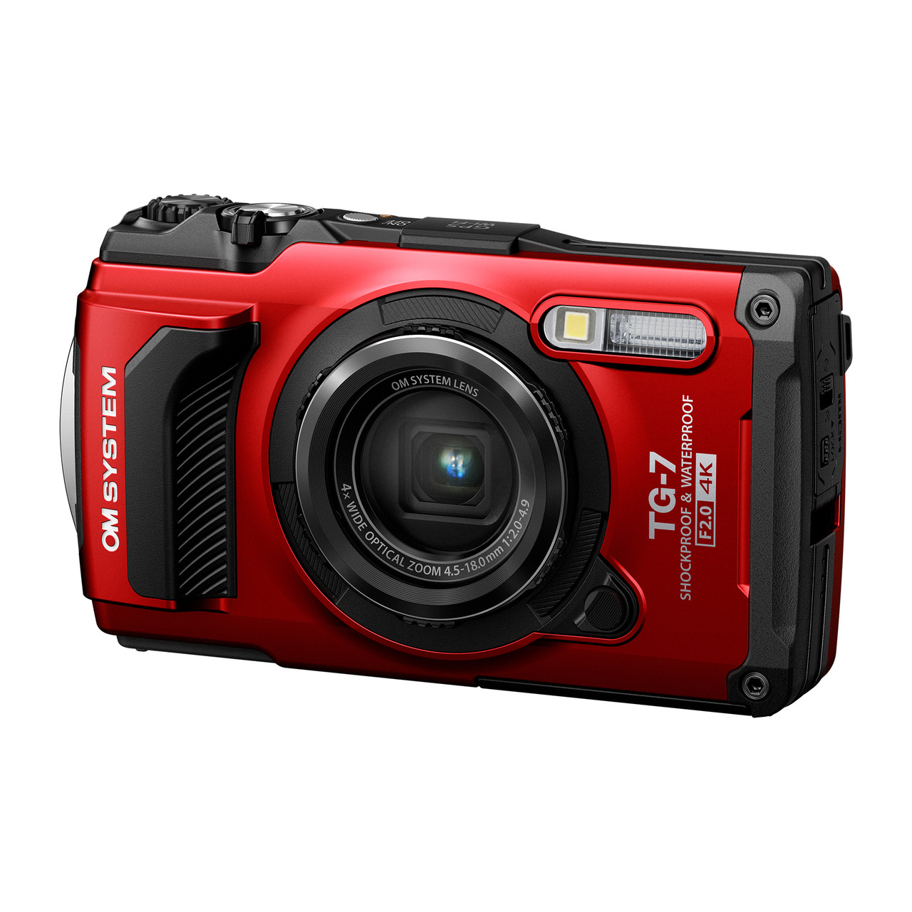 OM SYSTEM Tough TG-7 レッド OM SYSTEM Tough TG-7 Digital Camera (Red) | Bedfords.com