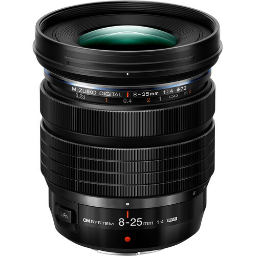 OM SYSTEM M.Zuiko Digital ED 8-25mm f/4 PRO Lens