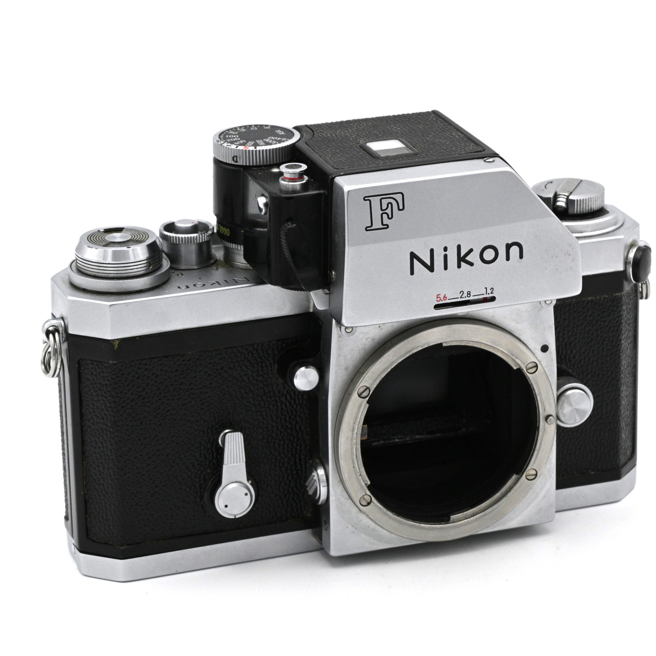 USED NIKON F BODY SILVER