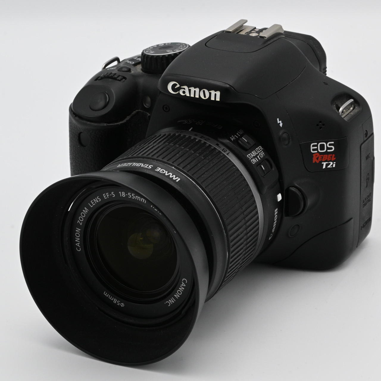 USED CANON EOS T2I W/ 18-55