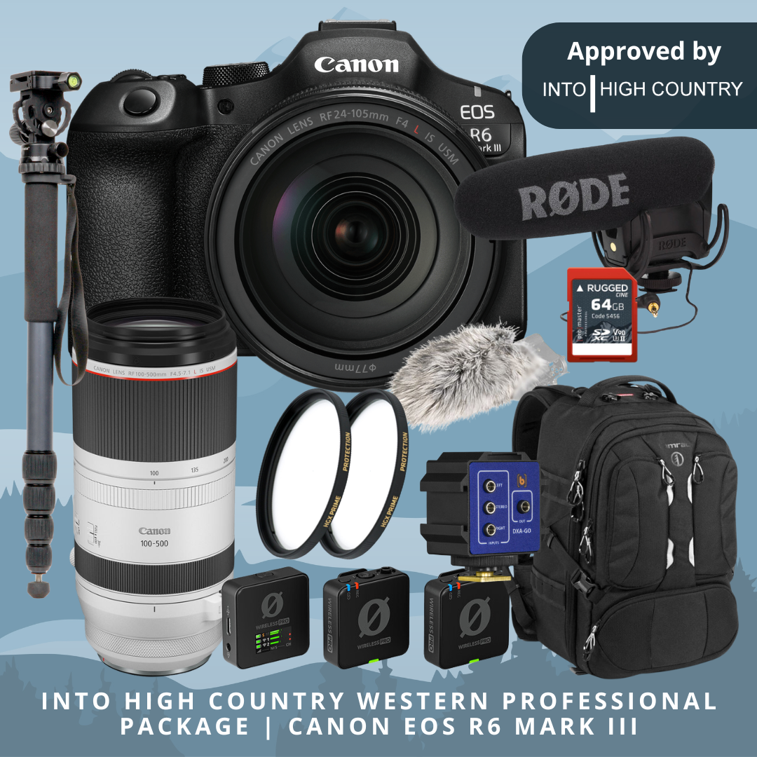 Into High Country Western Professional Package | Canon R6 Mark III